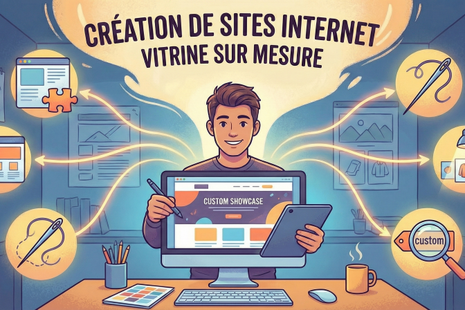Création de sites Internet vitrine sur mesure